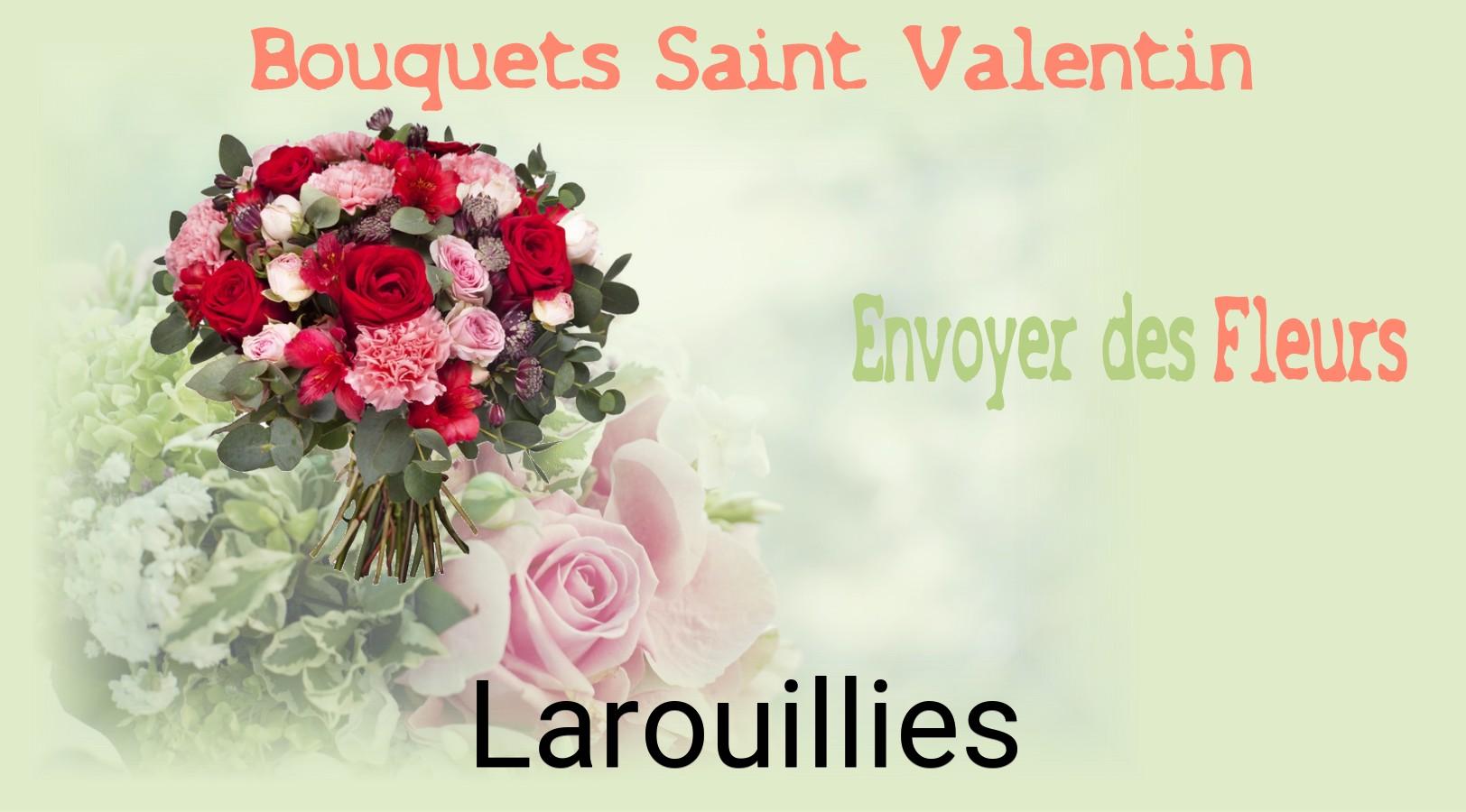 Roses de Saint-Valentin livrées à Larouillies